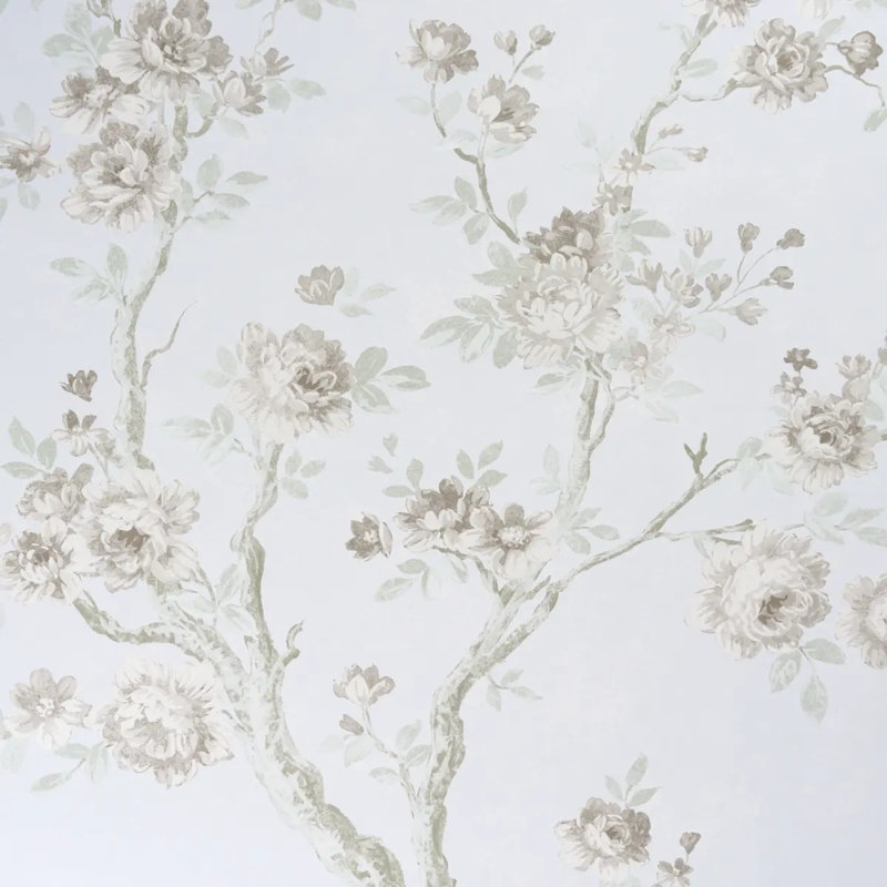 Charlotte's Garden Wallpaper, Blue
