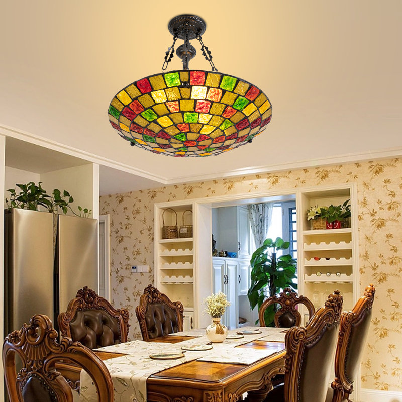 5 - Light Tiffany Pendant Light
