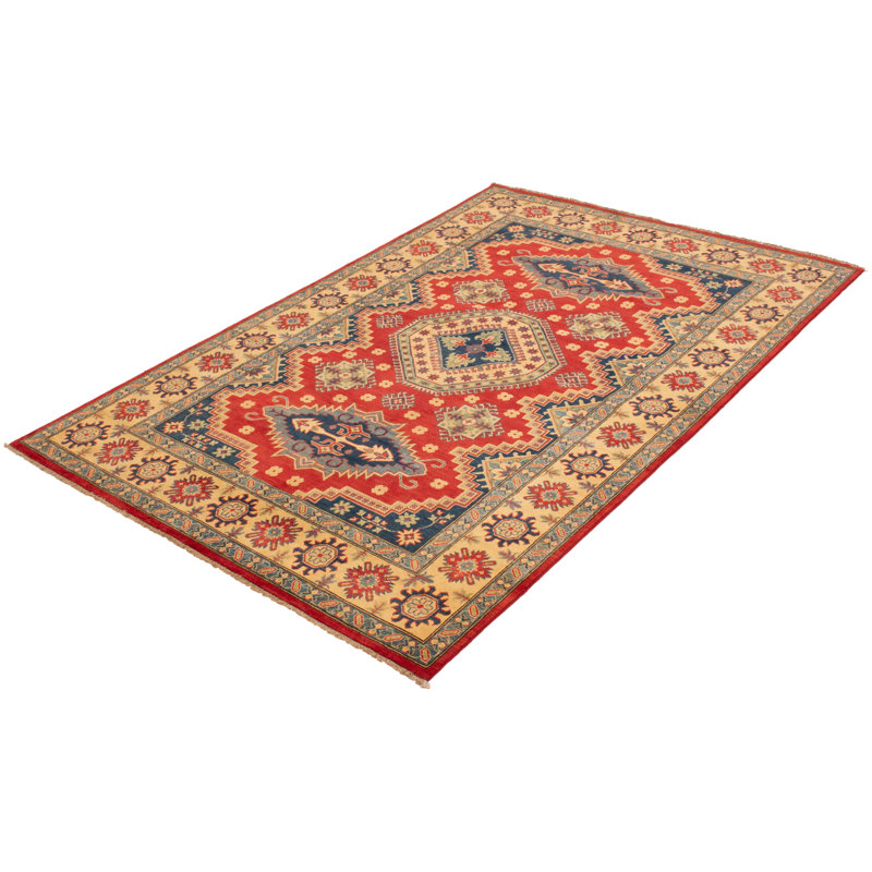 Tapis rouge Finest Ghazni 6 pi 6 po x 9 pi 9 po