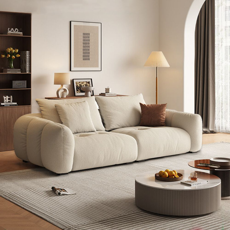 Light khaki Polyester Modular Modern sofa