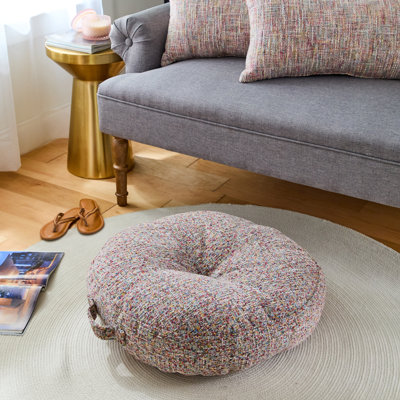 Textured Outdoor Throw Pillow