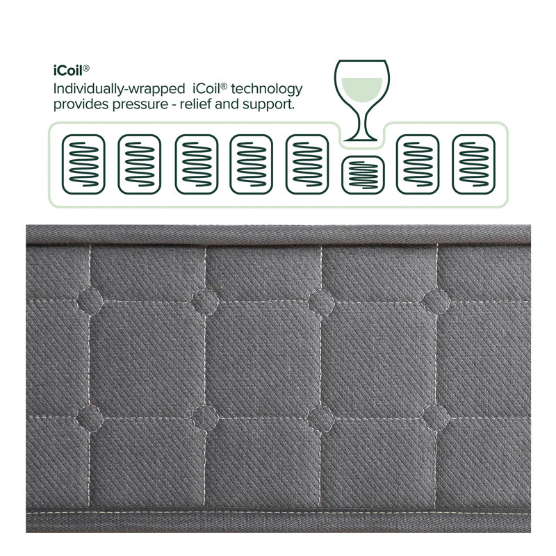 Queen Size Cooling Gel Memory Foam Hybrid Mattress