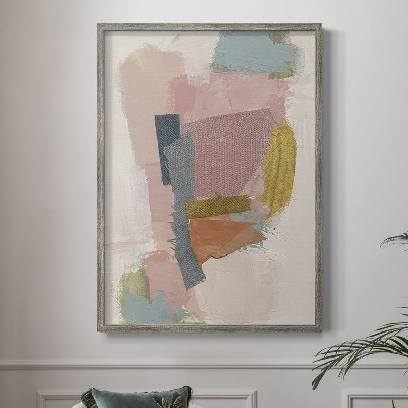 Touch of Orange II Framed Print - Solid Wood, 30" H x 24" W