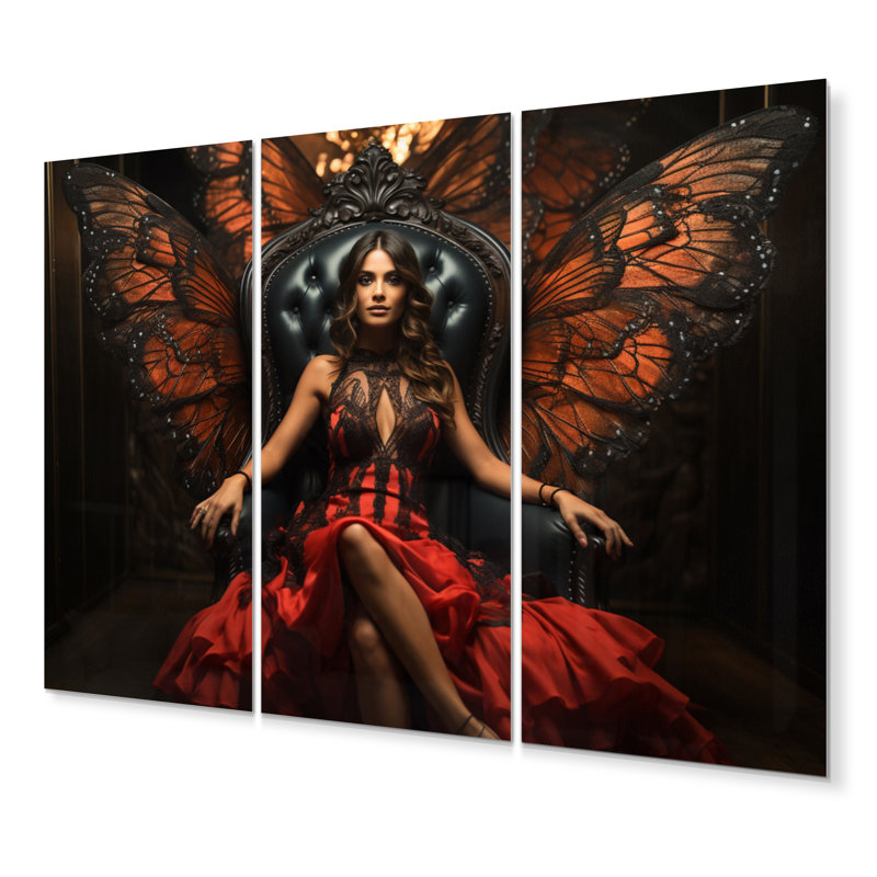 Modern People Wall Decor on Metal