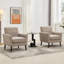 Upholstered Linen Armchair-45427138