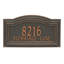 Signature Series 2-Line Wall Address Plaque-797958144-797958148-797958151