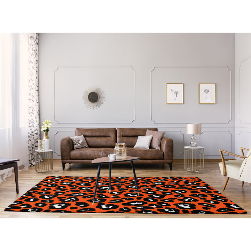 Animal Print Indoor Rug, Rectangle 9' x 12'