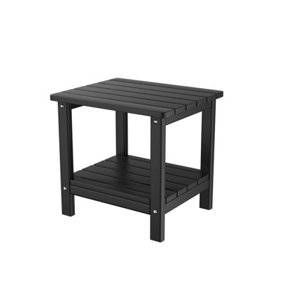 Premium HDPE Outdoor Storage Table – All-Weather Durability & Perfect for Any Patio by Ebern Designs