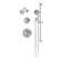 Braston HydroMersion Shower Trim Kit with Hand Spray