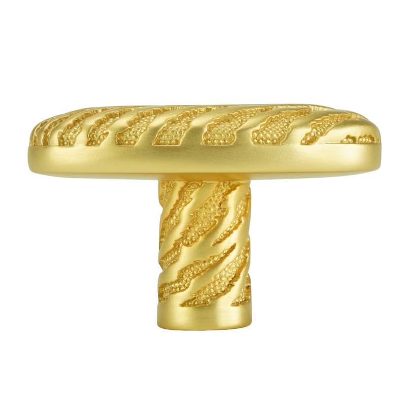 ADORA OVAL KNOB PLATE, Satin Gold