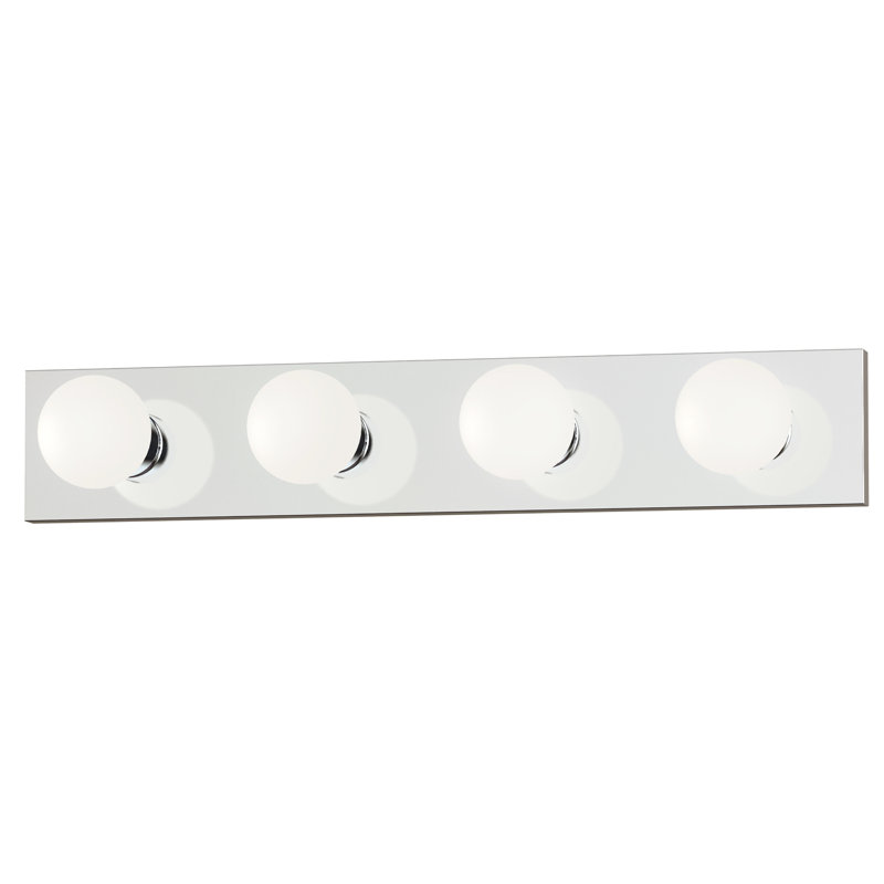 Carder 4 - Light Dimmable Bath Bar, Polished Chrome