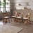 4pcs Upholstered Folding Chair-131464176