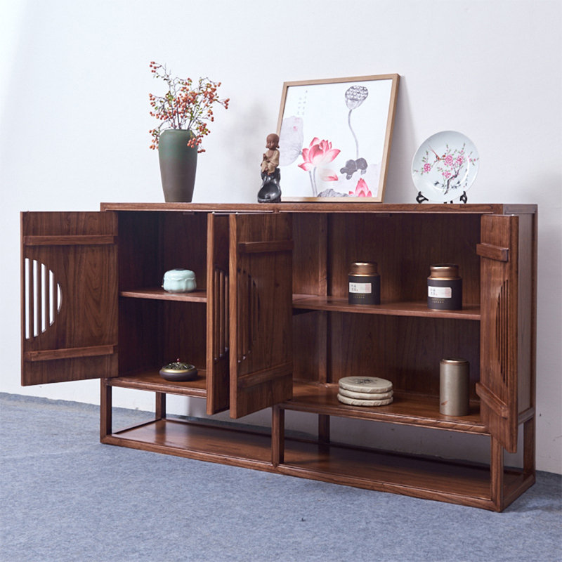 Nouvelle armoire d'appoint de style chinois sur pied