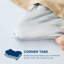 Insert de couette léger pour toutes les saisons, édredon en duvet synthétique ultra doux avec languettes d'angle, surpiqûres ondulées-732580335-732580328