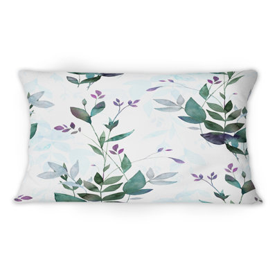 Floral Throw Pillow