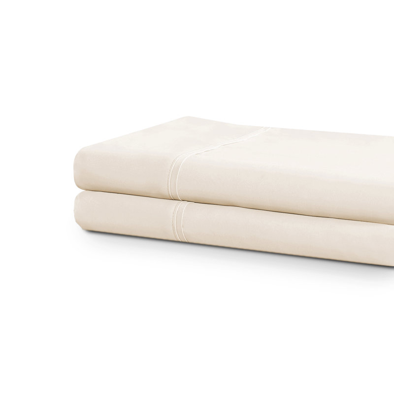 Taie d'oreiller en microfibre douce - Basics by Wayfair ™, Standard, Crème