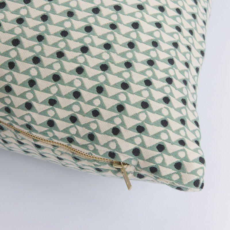 Schumacher x Caroline Z Hurley Peacock Paynes Pillow