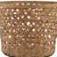 S / 3 POTS À BAMBOU 11/13/15 po NATUREL