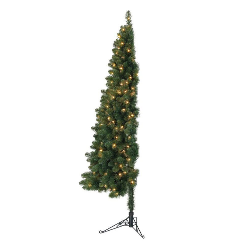 84' Lighted Fir Christmas Tree