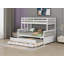 Lit superposé simple au-dessus de double avec lit gigogne simple Katrine-177003260