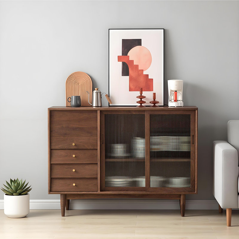 Buffet simple et multifonctionnel, H 35,43 po x l 47,24 po x P 15,74 po