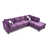Tissu mauve