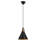 1 - Light Black Single Pendant