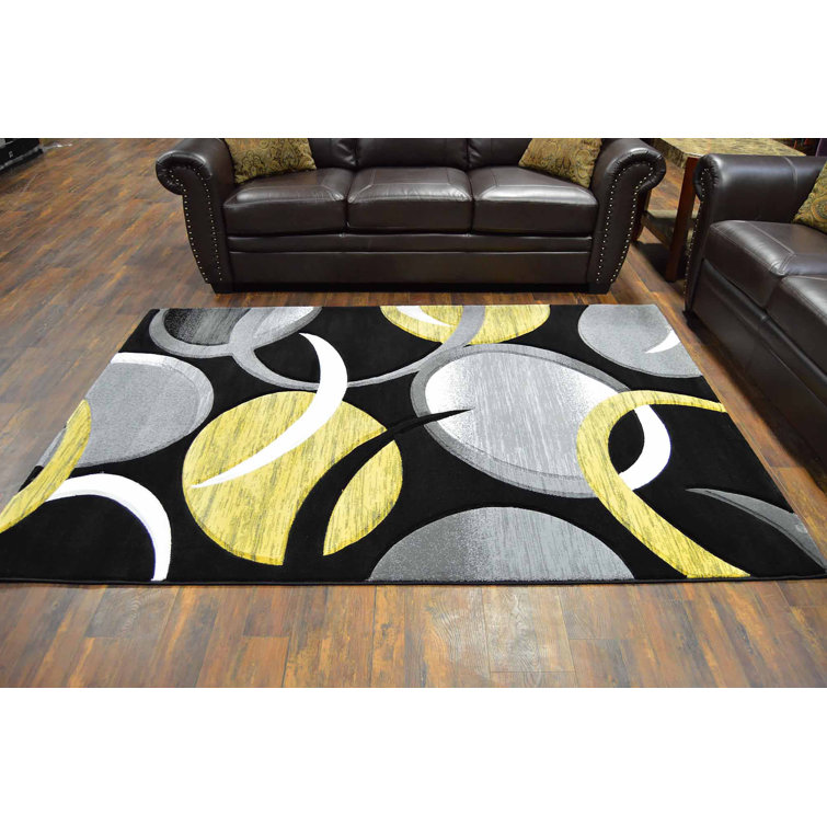 Mccampbell Performance Abstract Indoor Rug