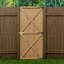 Tullahassee  Timber Wood Gate-772585488