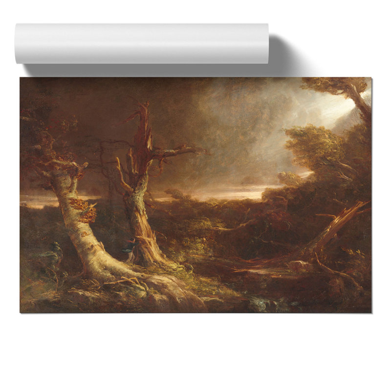 Tornado In A Forest - No Frame Print, 42cm H x 59cm W x 0.1cm D