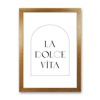 La Dolce Vita by Planeta444 - Print