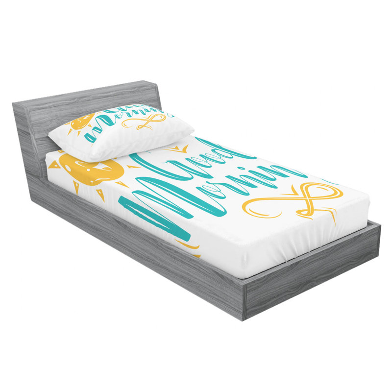 Microfiber Sheet Set, Twin XL Sheet Set with Fitted Sheet