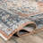 Demarcus Medallion Runner Rug for Living Room Bedroom Dining Room Entryway Hallway Kitchen, Rust/Blue-949783092