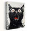 «Screaming Black Cat», art mural contemporain-129149763