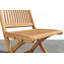 Folding Teak Patio Dining Chair