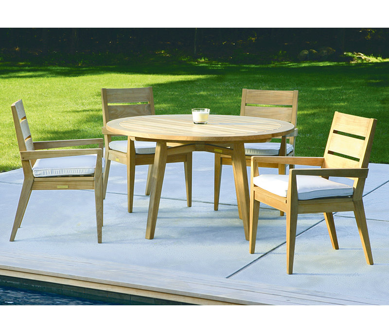 Algarve Teak Patio Dining Chair