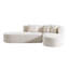 Canapé modulaire de style contemporain Boneless-1540662554