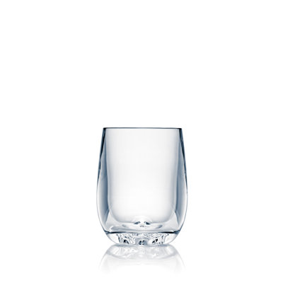 DESIGN STRAHL 8oz. Polycarbonate Plastic Stemless Wine Glass