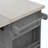Outdoor Kitchen Island with Fir Wood & Stainless Steel Top, Ample Storage Space, Towel/Spice Racks, and Bottle Opener for Patio, Garden, or Backyard Use, Natural Wood Finish-117277715