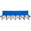 Aleah 6 Seater Folding Bench Portable Chair Metal Frame Cup Holder-27256389
