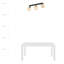 Golliday Glass Semi Flush Mount-2115021639