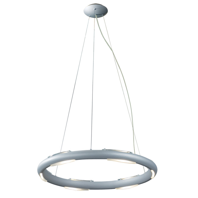 6 - Light Dimmable Wagon Wheel Chandelier