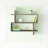 Modern Wall Shelf, 27.6 x 25.8 x 8.7 inches | 100% Melamine Coated Particle Board, Thickness: 0.7 inches | Numerous Shelves, Wall-Mountable Design | Perfect for Scandinavian Home Decor, Stylish and Functional Storage Solution-220986787
