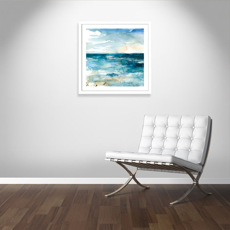 Aunson 'Ocean Break II' Framed Print