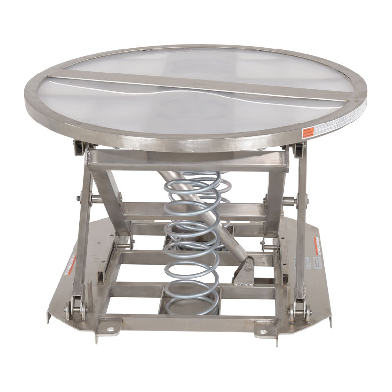 Scissor Table, Silver
