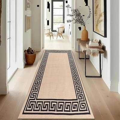 Runner Geometric Area Rug