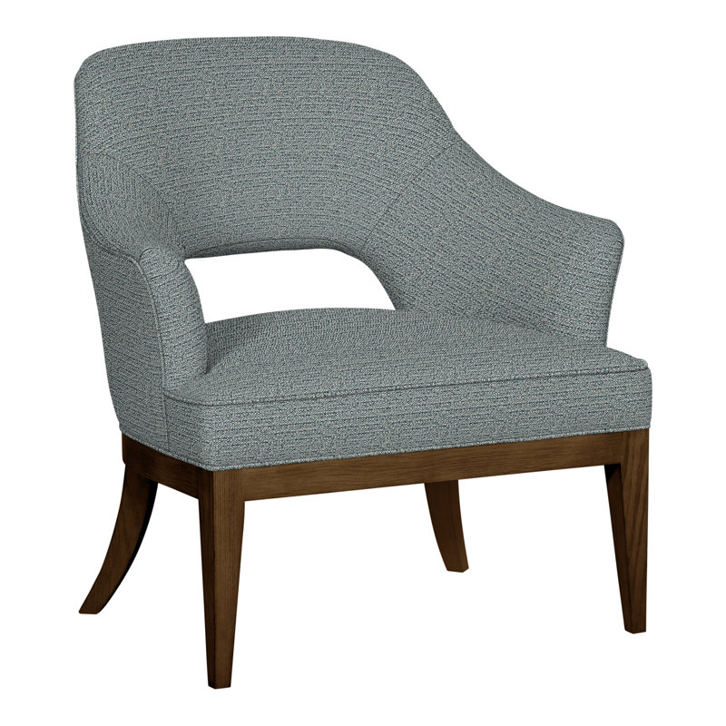 Chaise Kaley de 32,5 po Vanguard, Cobalt Tuck, La Havane