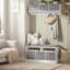 Carvalho Polyester Upholstered Storage Bench-86713060
