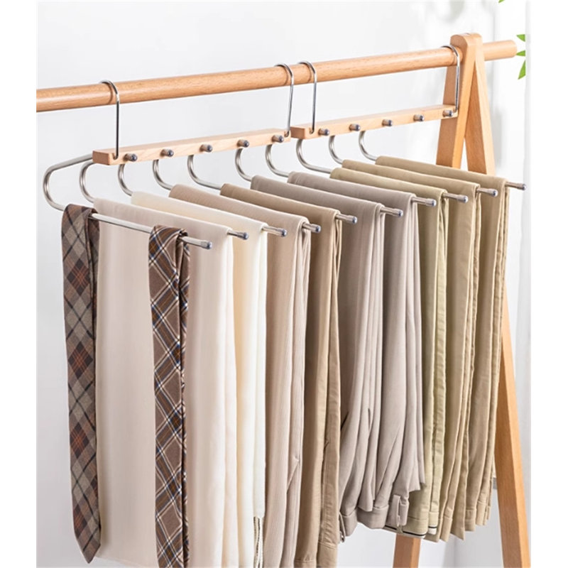 Darell Wood Non-Slip Multi-Layer Hanger, 2