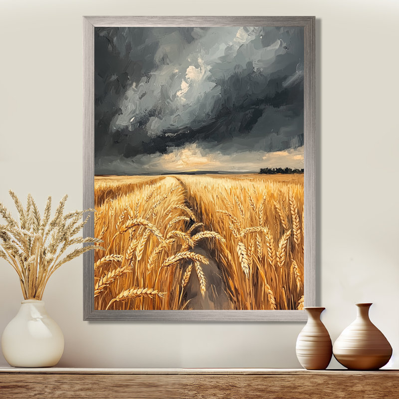 Erdenheim - Landscapes Wall Art Prints, Argent argent, H 40 po x l 30 po, Reproduction encadrée d'une seule photo